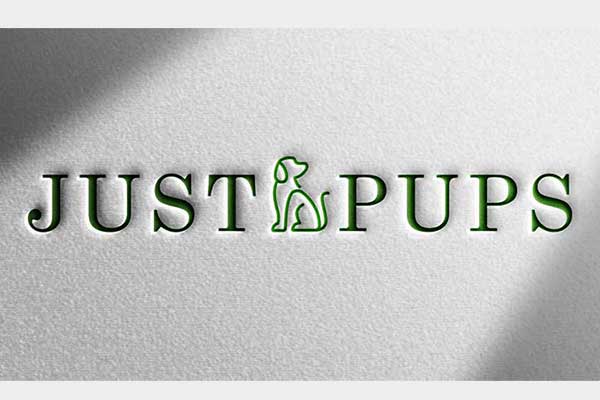Just Pups Logo Design 2